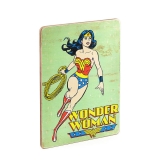 Деревянный постер &laquo;Wonder Woman comic&raquo;