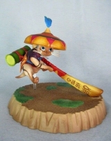 Оригинальная аниме фигурка &laquo;Ichiban Kuji Monster Hunter Airou collection: Airou&raquo;