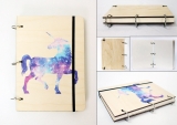 Скетчбук ( sketchbook)  «Unicorn tape 1»