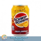 Напій Schwip Schwap Cola & Orange Soda 330 ml