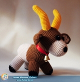М`яка іграшка "Amigurumi" "Last Exile - Alvis Hamilton Goat"