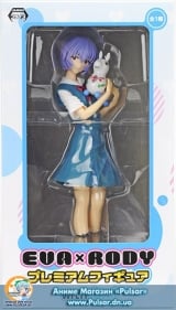 Оригинальная аниме фигурка PM Figure Rei Ayanami with Rody