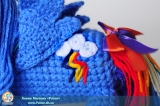 М`яка іграшка "Amigurumi" My Little Pony Friendship is Magic - Rainbow Dash