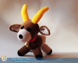 М`яка іграшка "Amigurumi" "Last Exile - Alvis Hamilton Goat"
