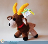 М`яка іграшка "Amigurumi" "Last Exile - Alvis Hamilton Goat"