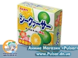Жувальна гумка Marukawa Marble bubble gum зі смаком лайма 5,4 гр., (4 кульки по 1,35 гр.)