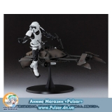 Оригинальная Sci-Fi фигурка Star Wars - S.H. Figuarts Scout Trooper & Speeder Bike  (Tamashii Web Shouten exclusive)