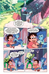 Комикс на русском языке «Steven Universe. Вселенная Стивена. Варп тур»