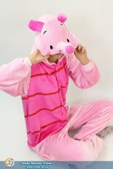 Кигуруми (Японская Пижама из Флиса в стиле аниме) "Piglet Pig"