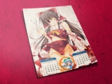Перекидной календарь на пружине ( на 2014 год) по мотивам Аниме игры "Touhou Project"