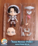 Оригинальная аниме фигурка Shingeki no Kyojin - Nendoroid Levi Cleaning ver. (Japan Expo 2014 / Anime Expo 2014 )
