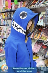 Косплей Худи в стиле Gumi Matryoshka  (Vocaloid) Blue