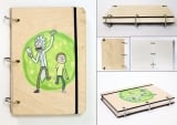 Скетчбук ( sketchbook) Rick and Morty tape 1