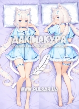 Дакимакура (подушка для объятий)  150 см &laquo;Ванила - Некопара [Vanilla - Nekopara]&raquo; модель 4
