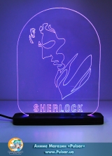діодний акриловий світильник Sherlock