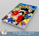 Скетчбук ( sketchbook) на пружині 80 аркушів One Piece tape 2