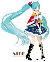 Оригинальная аниме фигурка Hatsune Miku Winter Live Ver.