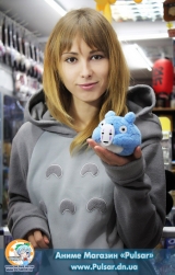 Худи Totoro Full Gray