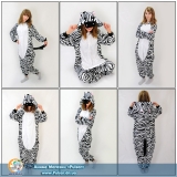 Кигуруми (Пижама в стиле аниме) "Lovely Zebra"