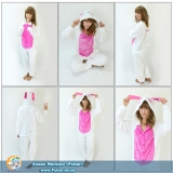 Кигуруми (Пижама в стиле аниме) "Pink Kawai Rabbit"