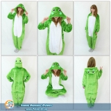 Кигуруми (Пижама в стиле аниме) "Green Frog"