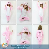 Кигуруми (Пижама в стиле аниме) "Pink Bunny"