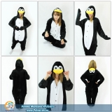 кігурумі (Японська піжама з флісу в стилі аніме) " Black Penguin"