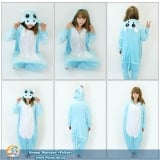 Кигуруми (Пижама в стиле аниме) "Blue Hippo"