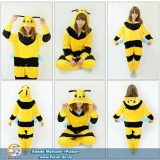 Кигуруми (Японская Пижама из Флиса в стиле аниме) "Yelow Bee"