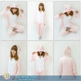 Кигуруми (Пижама в стиле аниме) "Pinky Piggy"