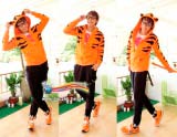 Худи в стиле K-Pop (Корейский Стиль) модель "Cute Tiger 3 Color"