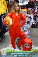 Кигуруми Kigurumi (Пижама в стиле аниме) "Himouto! Umaru-chan" - Hamster ( Умару чан - Хомяк)