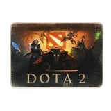 Деревянный постер &laquo;DOTA 2&raquo;