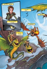 Комикс на украинском языке «Як приборкати дракона. Вершники берка. Верхи на драконі. Том 1»