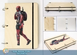 Скетчбук ( sketchbook) Deadpool Tape V