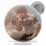 Значок Боец Баки / Baki the Grappler tape 5
