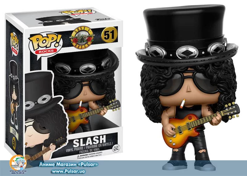 Виниловая фигурка Pop! Rocks: Guns N Roses - Slash