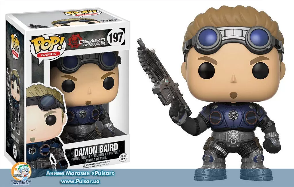 Виниловая фигурка POP! GAMES: GEARS OF WAR - DAMON BAIRD