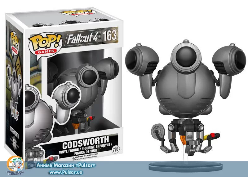 Виниловая фигурка POP! GAMES: FALLOUT 4 - CODSWORTH