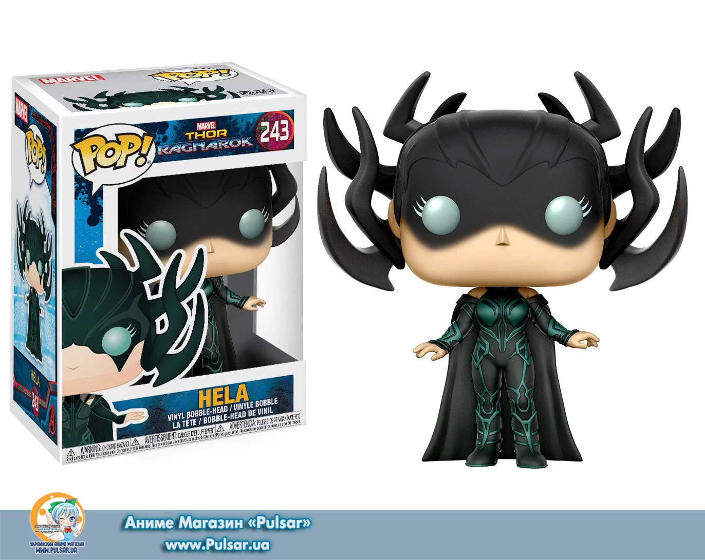 Виниловая фигурка Pop! Marvel: Thor Ragnarok - Hela