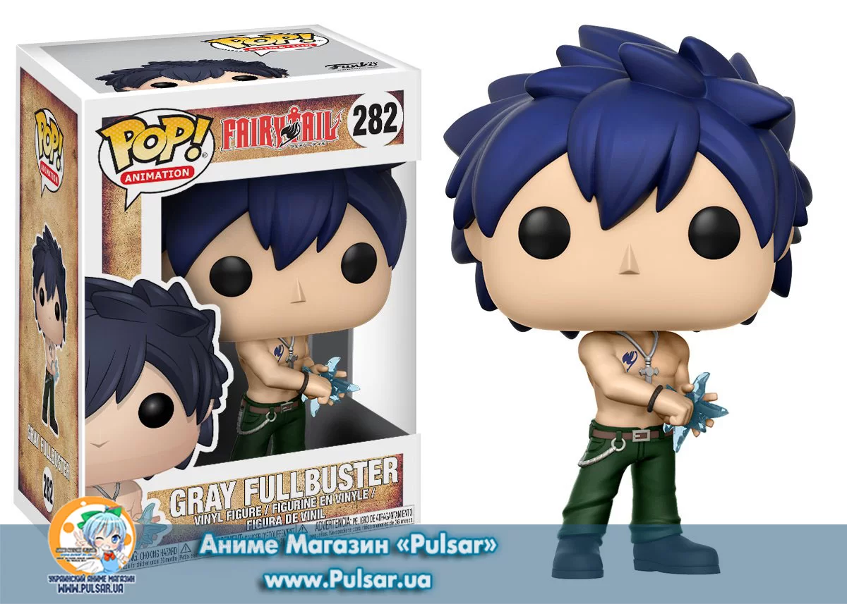 Виниловая фигурка Pop! Anime: Fairy Tail - Gray Fullbuster