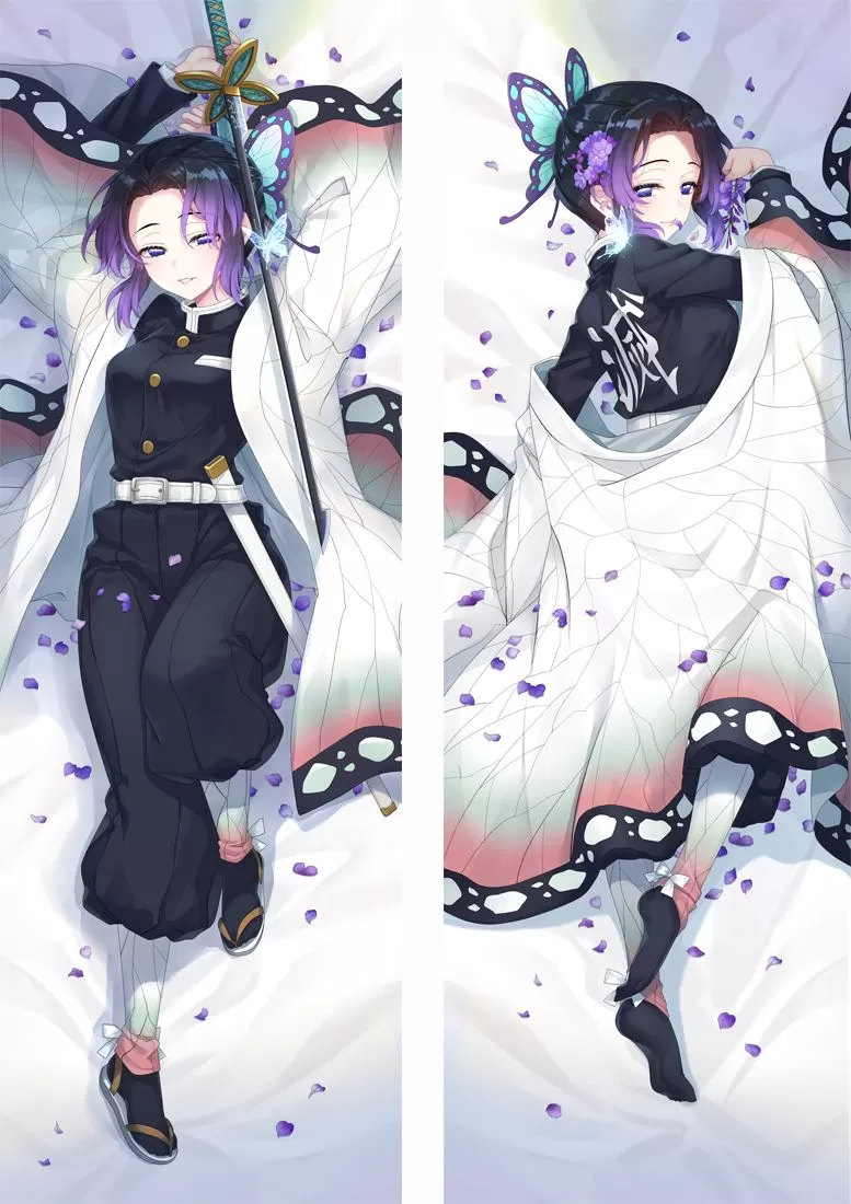 Оригинальная Японская Дакимакура (подушка для объятий)  150 см Demon Slayer Kimetsu no Yaiba Shinobu Kochō