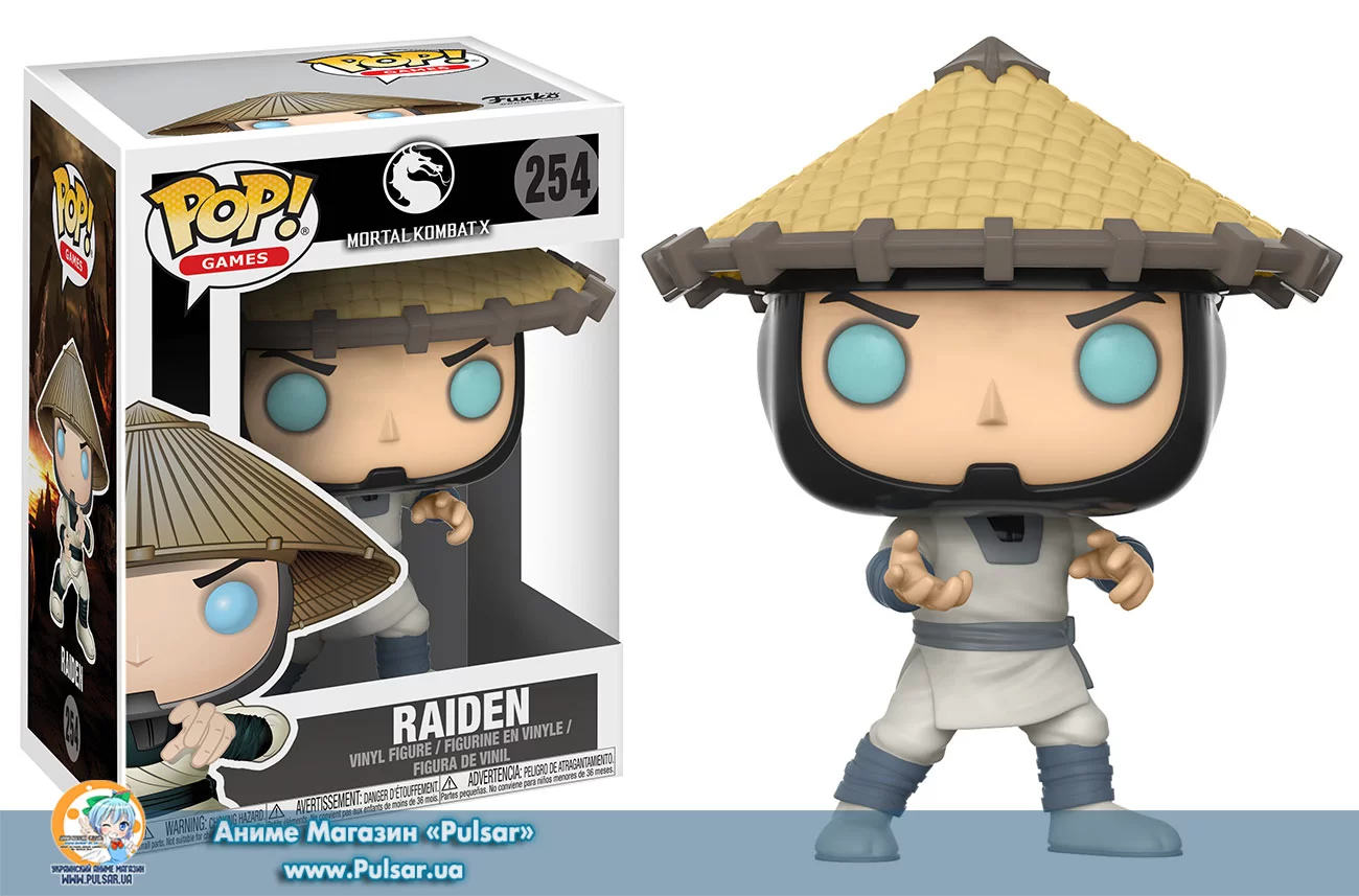 Виниловая фигурка Pop! Games: Mortal Kombat - Raiden