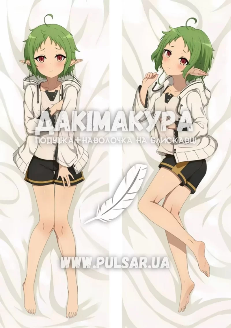 Дакимакура (подушка для объятий)  150 см «Mushoku Tensei Sylphiette» tape 3