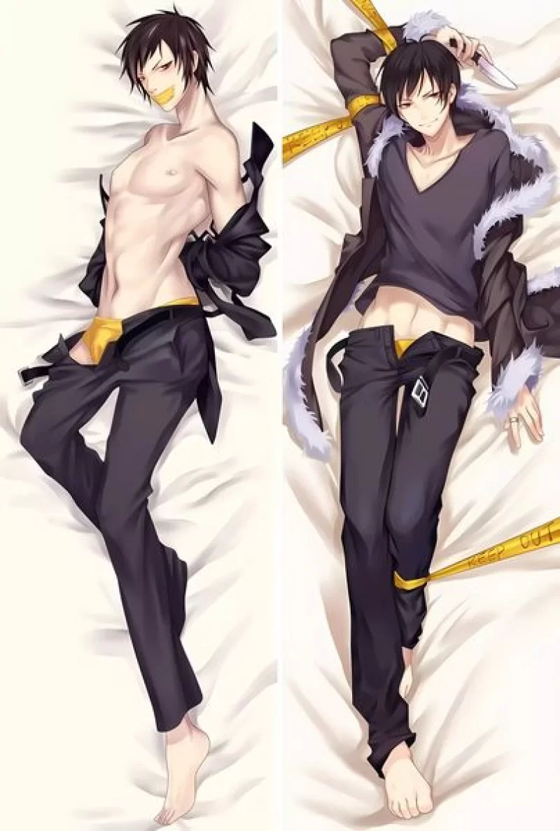 Дакимакура (подушка для объятий)  150 см «DuRaRaRa! DRRR Shizuo and Izaya» tape 2