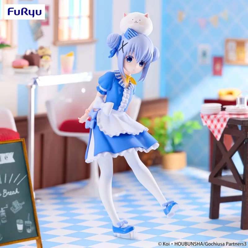 Оригинальная аниме фигурка «"Is the Order a Rabbit? BLOOM" Trio-Try-iT Figure Chino American Diner Ver.»