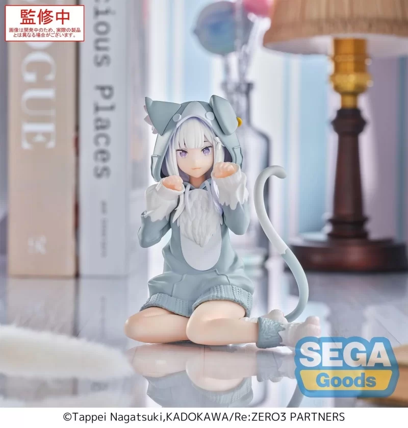 Оригинальная аниме фигурка «"Re:Zero Starting Life in Another World" Yumemirize Emilia ~Mofumofu Pack~»