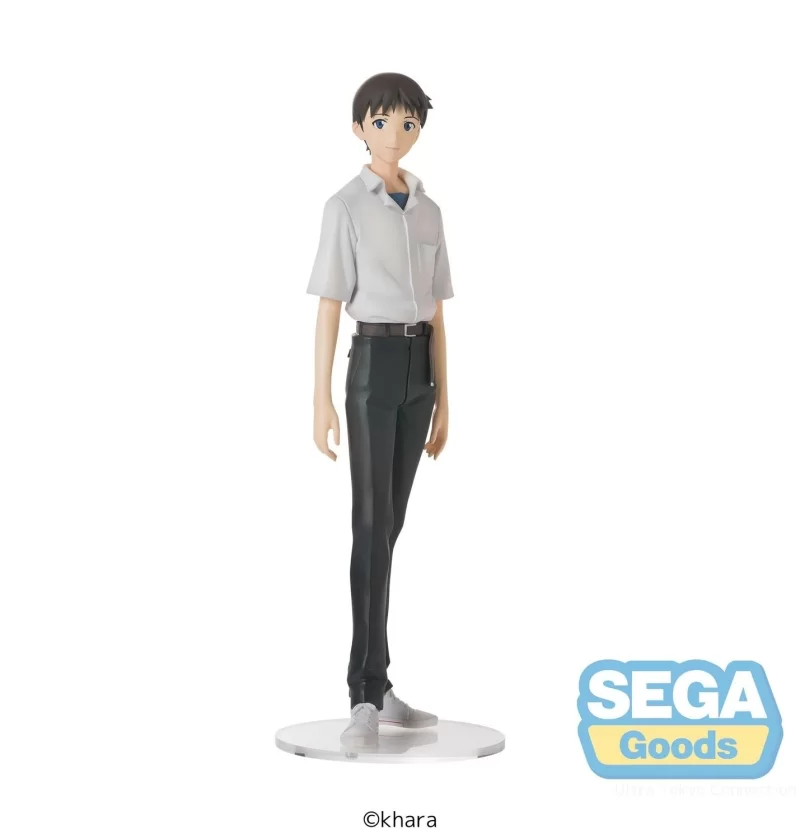 Оригинальная аниме фигурка «"Rebuild of Evangelion" High Premium Figure -Ikari Shinji- School Uniform Ver.»