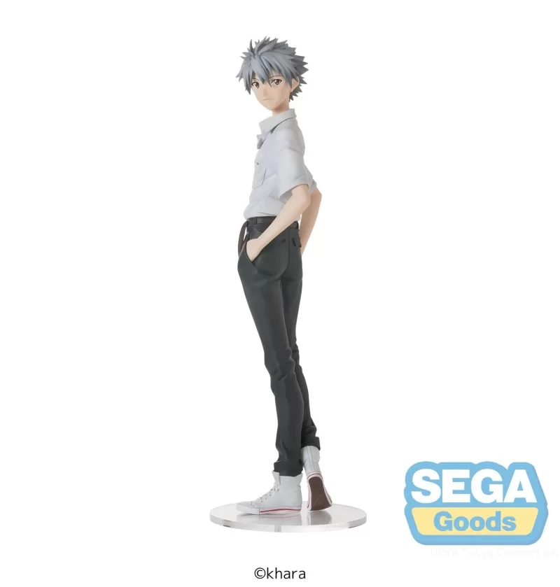 Оригинальная аниме фигурка «"Rebuild of Evangelion" High Premium Figure -Nagisa Kaworu- School Uniform Ver.»