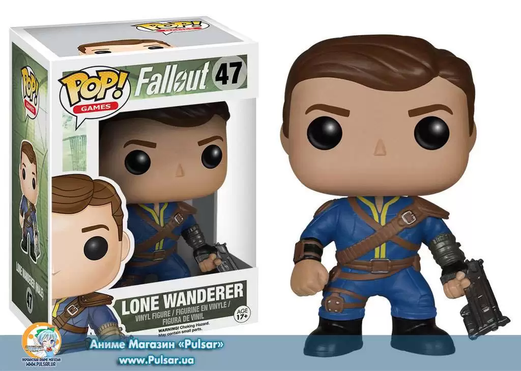 Виниловая фигурка POP! GAMES: FALLOUT - LONE WANDERER (MALE)